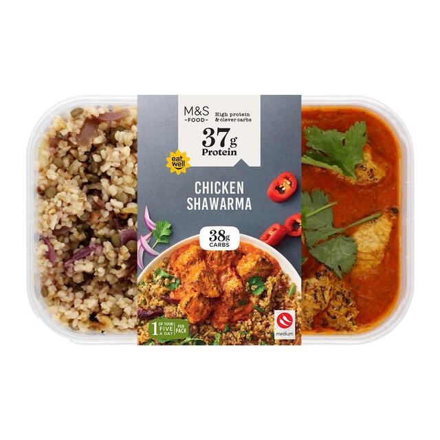 M&S High Protein Chicken Shawarma Box