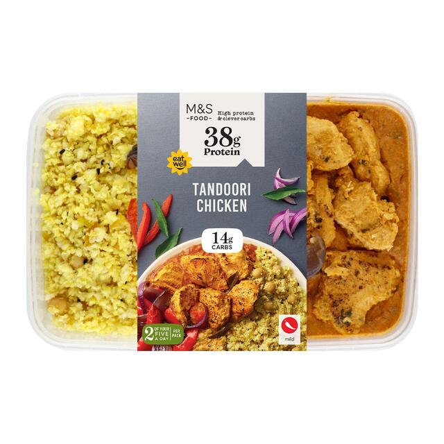 M&S High Protein Tandoori Chicken Box