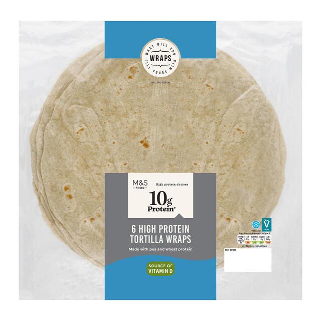 M&S High Protein Tortilla Wraps thumbnail 2