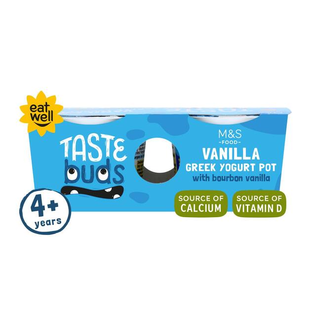 M&S Taste Buds Vanilla Greek Yogurt