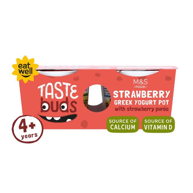 M&S Taste Buds Strawberry Greek Yogurt