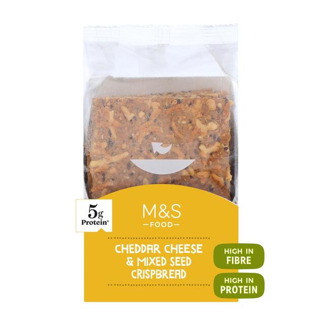 M&S Cheddar Cheese & Mixed Seed Crispbread