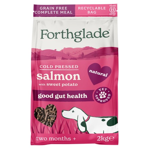 Forthglade Cold Pressed Dry Dog Food Salmon with Sweet Potato thumbnail 2