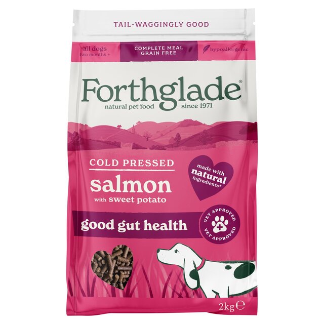 Forthglade Natural Dry Grain Free Salmon Cold Pressed