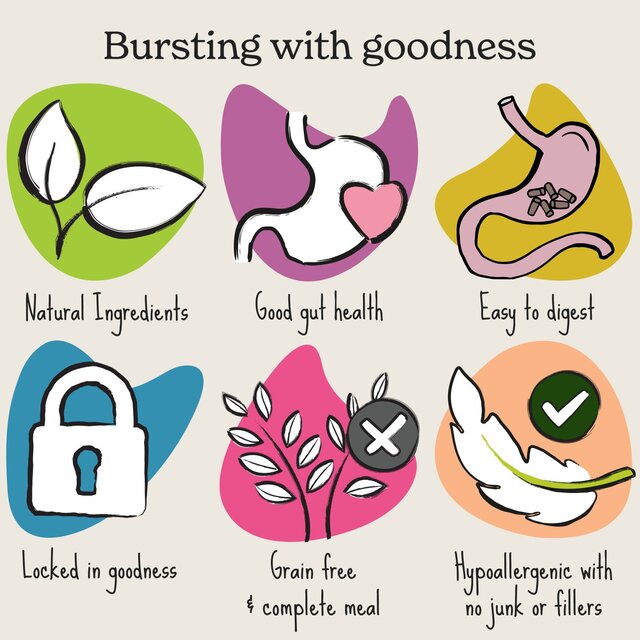 Forthglade Natural Dry Grain Free Salmon Cold Pressed thumbnail 7