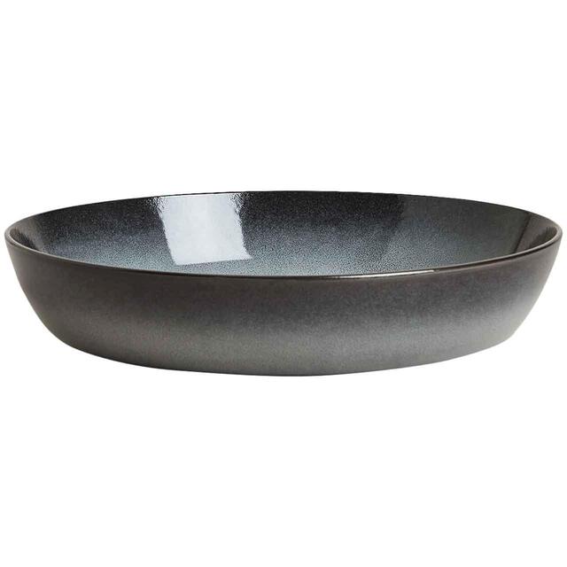 M&S Amberley Reactive Pasta Bowl, Grey thumbnail 2