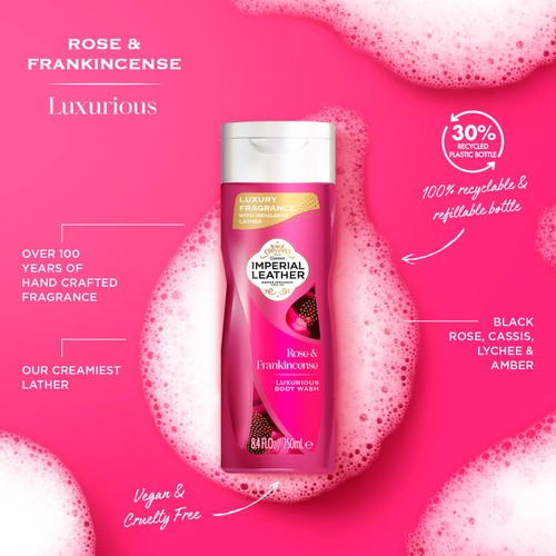 Imperial Leather Rose and Frankincense Shower Gel thumbnail 3