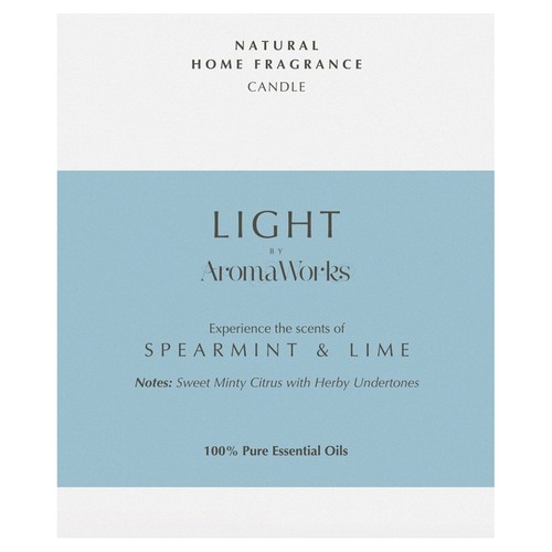 AromaWorks Candle Spearmint & Lime thumbnail 2