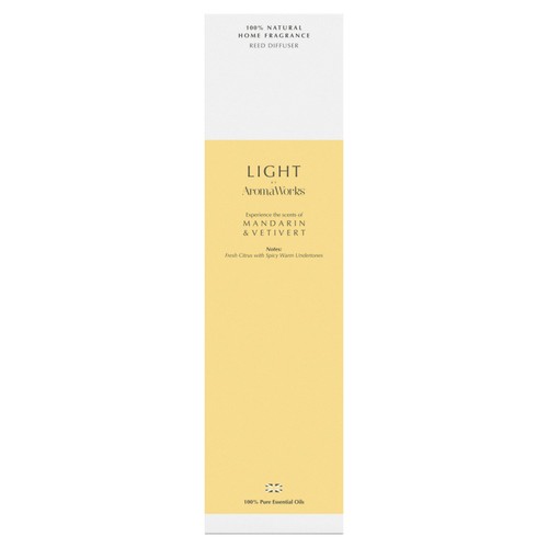 AromaWorks Reed Diffuser Mandarin & Vertivert thumbnail 3