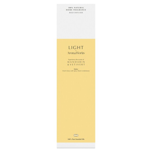 AromaWorks Reed Diffuser Mandarin & Vertivert thumbnail 3