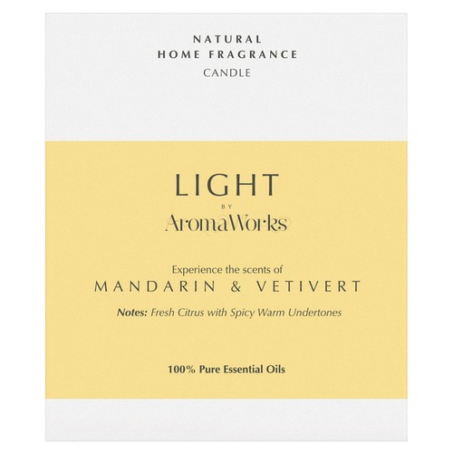 AromaWorks Candle Mandarin & Vetivert thumbnail 4