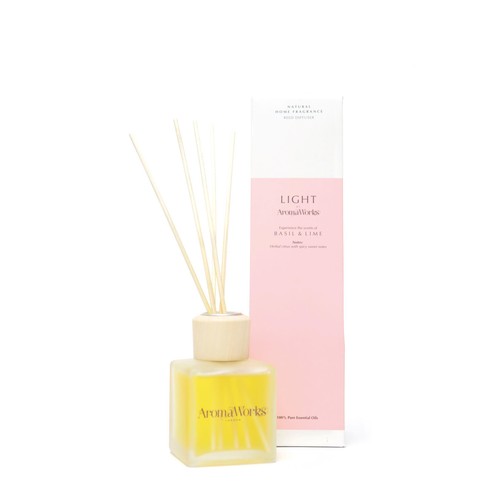AromaWorks Reed Diffuser Basil & Lime