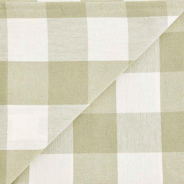 M&S Gingham Tablecloth, Green thumbnail 2