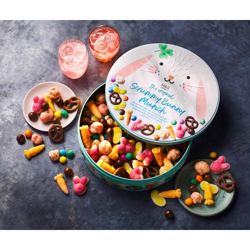 M&S The Original Scrummy Bunny Munch Easter Tin thumbnail 2