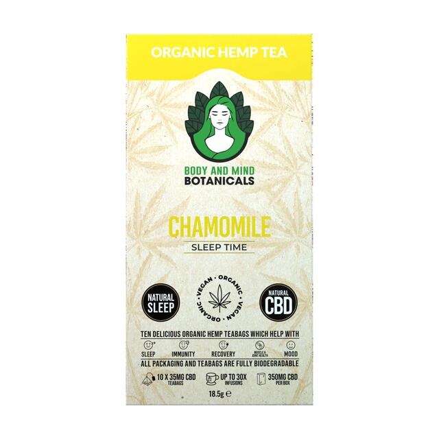 Body & Mind Botanicals Organic Hemp Tea - Chamomile thumbnail 2