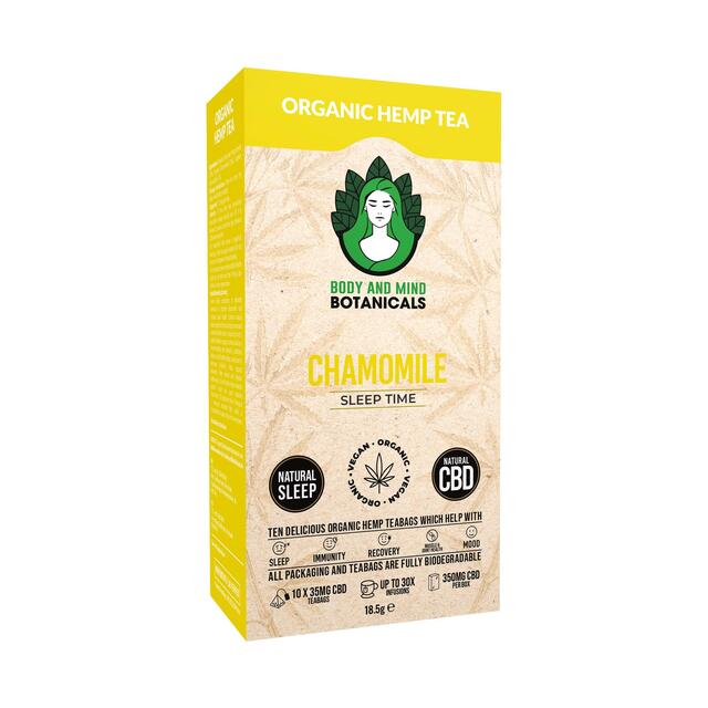 Body & Mind Botanicals Organic Hemp Tea - Chamomile thumbnail 3
