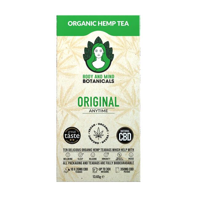 Body & Mind Botanicals Organic Hemp Tea - Original thumbnail 2
