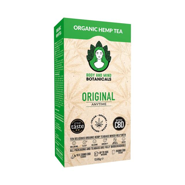 Body & Mind Botanicals Organic Hemp Tea - Original thumbnail 3