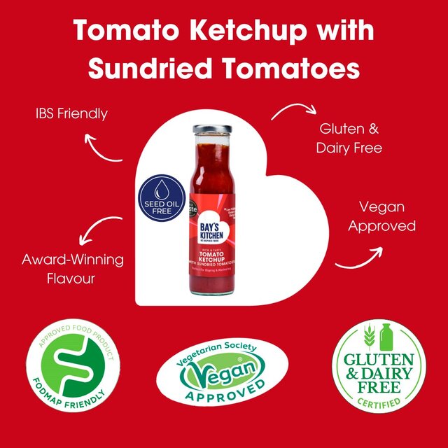 Bay's Kitchen Tomato Ketchup with Sundried Tomatoes thumbnail 3