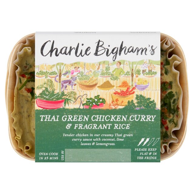 Charlie Bighams Thai Green Chicken Curry & Fragrant Rice For 1 thumbnail 2