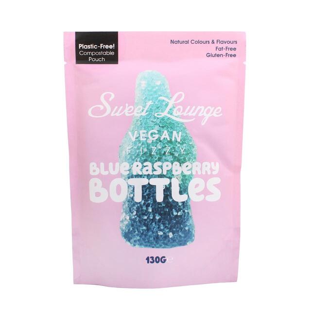 Sweet Lounge Vegan Fizzy Blue Raspberry Bottles