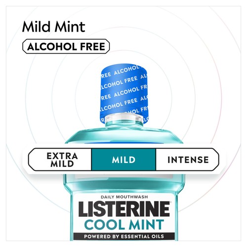 Listerine Cool Mint Mild Mint Alcohol Free Mouthwash thumbnail 6