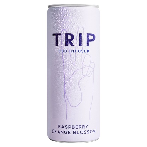 TRIP CBD Infused Raspberry Orange Blossom