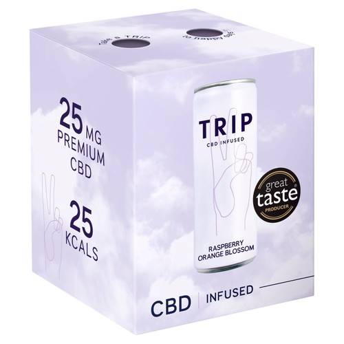 TRIP CBD Infused Raspberry Orange Blossom  thumbnail 2