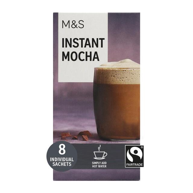 M&S 8 Instant Mocha Sachets