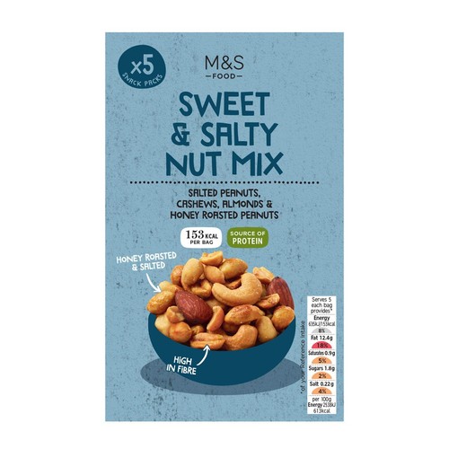 M&S Sweet & Salty Nut Mix thumbnail 2