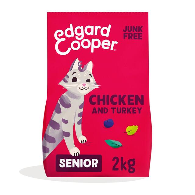 Edgard & Cooper Cat Dry Food Senior Chicken & Turkey