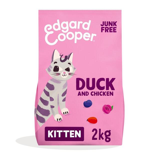 Edgard & Cooper Cat Dry Food Kitten Duck Chicken