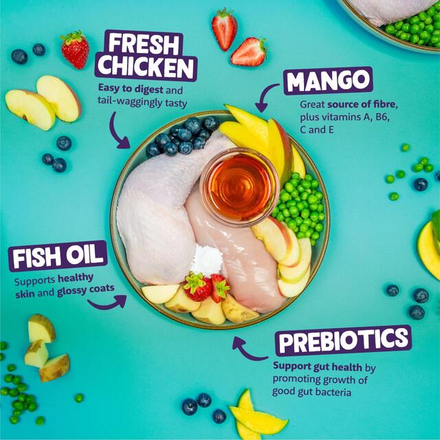 Edgard & Cooper Fresh Dog Dry Food Grain Free Adult Chicken thumbnail 3