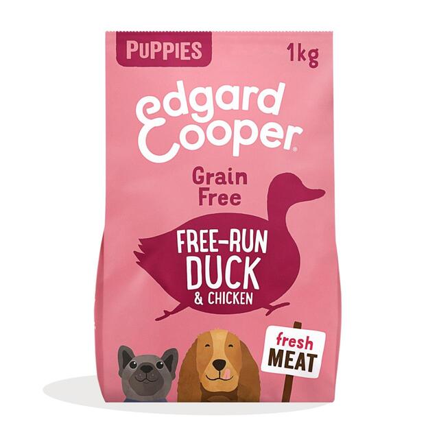 Edgard & Cooper Fresh Dog Dry Food Grain Free Puppy Duck & Chicken
