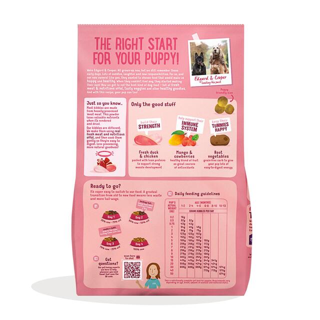 Edgard & Cooper Fresh Dog Dry Food Grain Free Puppy Duck & Chicken thumbnail 2