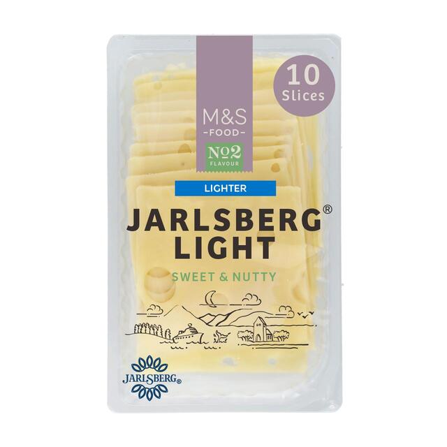 M&S 10 Slices Jarlsberg Light