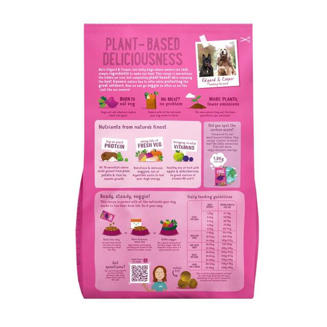 Edgard & Cooper Fresh Dog Dry Food Plant Based Adult Beetroot & Pumpkin thumbnail 2