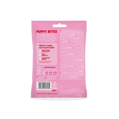 Edgard & Cooper Fresh Dog Small Bites Puppy Grain Free Duck & Chicken thumbnail 2