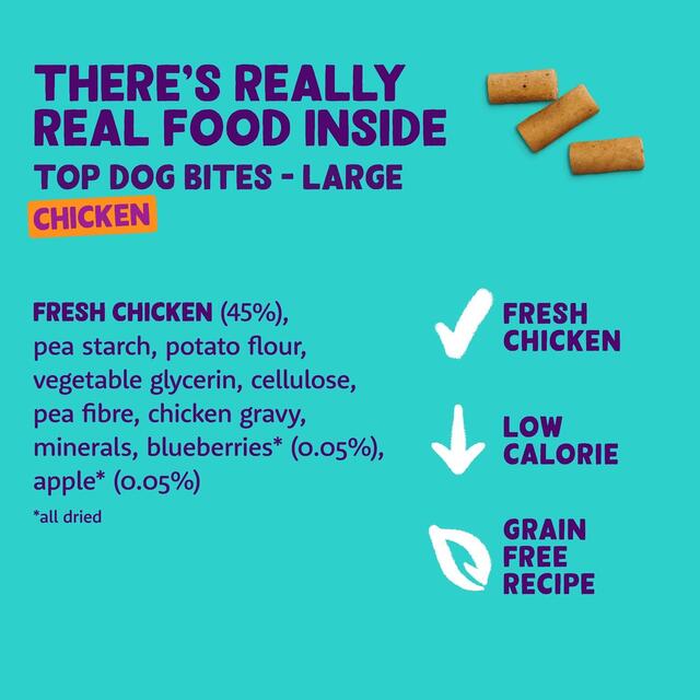 Edgard & Cooper Fresh Dog Large Bites Adult Grain Free Chicken thumbnail 5