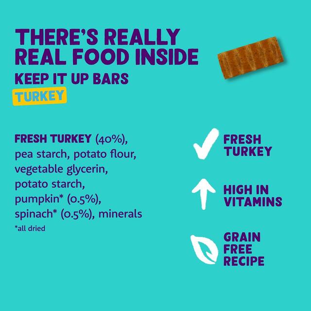 Edgard & Cooper Fresh Dog Treat Bar Grain Free Turkey thumbnail 5