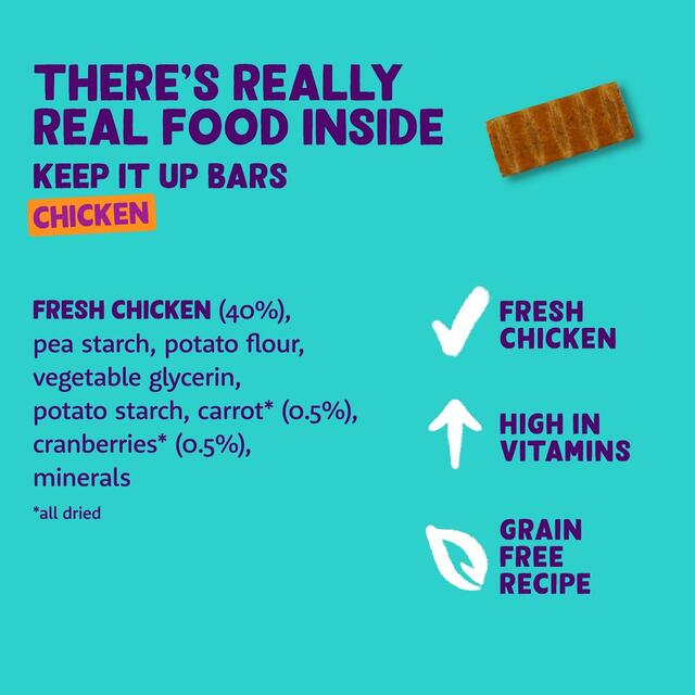 Edgard & Cooper Fresh Dog Treat Bar Grain Free Chicken thumbnail 5