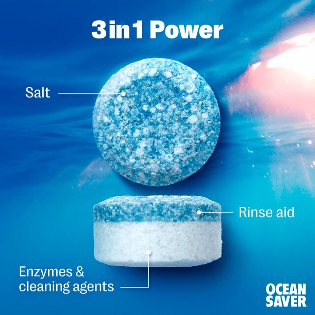 OceanSaver Plastic Free Eco Dishwasher Tablets thumbnail 5