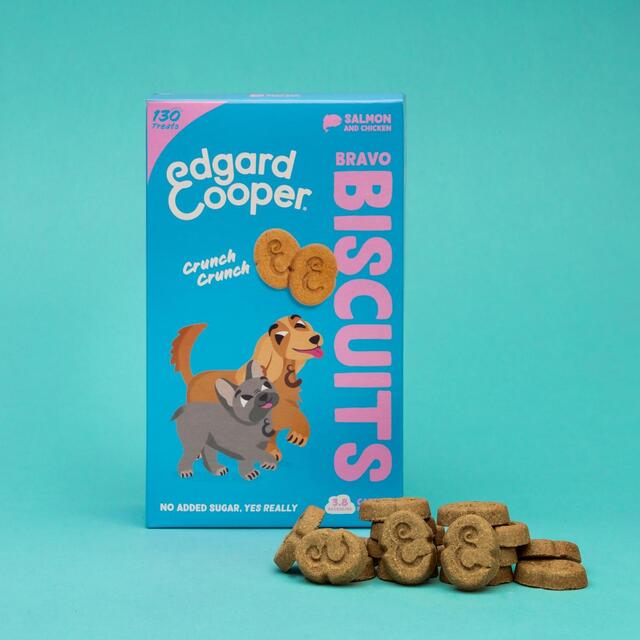 Edgard & Cooper Fresh Dog Treats Biscuits Salmon & Chicken thumbnail 3