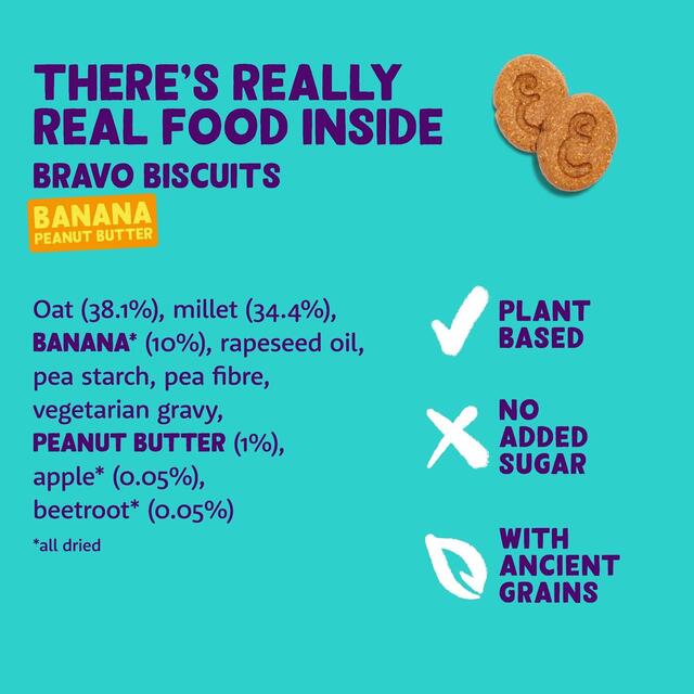 Edgard & Cooper Dog Treats Biscuits Plant Based Banana & Peanut Butter thumbnail 5