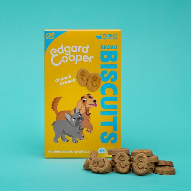 Edgard & Cooper Fresh Dog Treats Biscuits Turkey & Chicken thumbnail 3