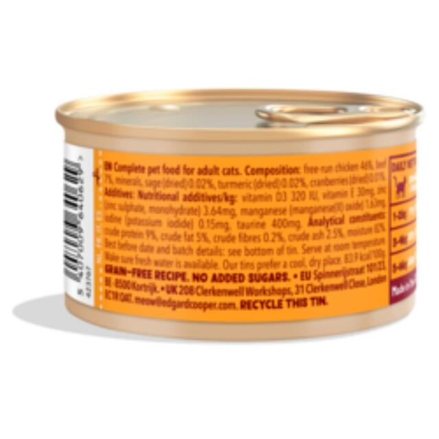 Edgard & Cooper Cat Chunks in Sauce Adult Chicken thumbnail 2