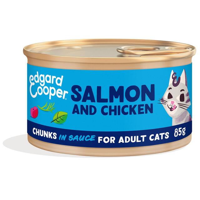 Edgard & Cooper Cat Chunks in Sauce Adult Salmon & Chicken