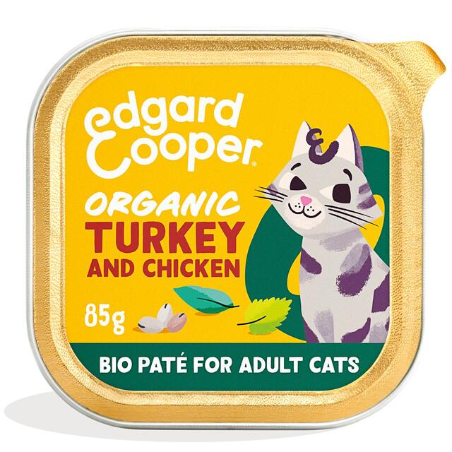 Edgard & Cooper Organic Cat Pate Adult Turkey