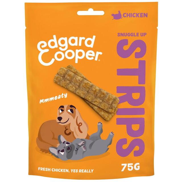 Edgard & Cooper Fresh Dog Treats Strips Adult Grain Free Chicken