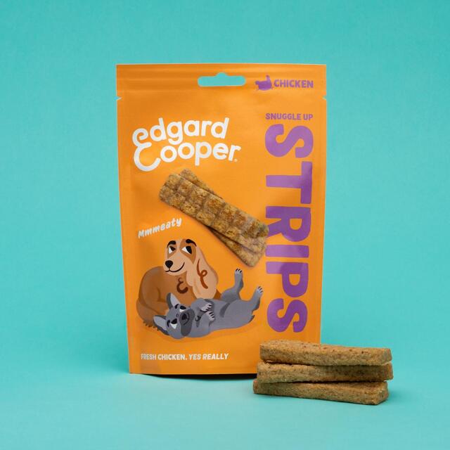Edgard & Cooper Fresh Dog Treats Strips Adult Grain Free Chicken thumbnail 5